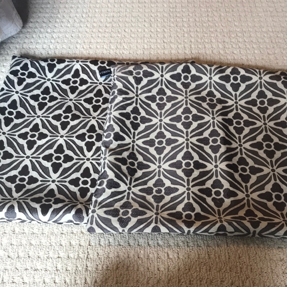 Rodeo Home pillow covers. Gray and white